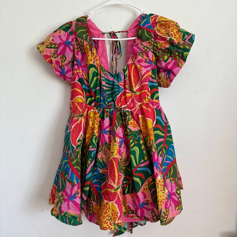 Short Floral Summer Dress